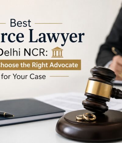 Best Divorce Lawyer in Delhi NCR: How to Choose the Right Advocate for Your Case