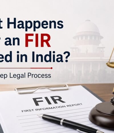 What Happens After an FIR Is Filed in India? Step-by-Step Legal Process