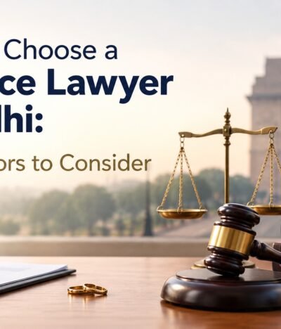 How to Choose a Divorce Lawyer in Delhi: Key Factors to Consider