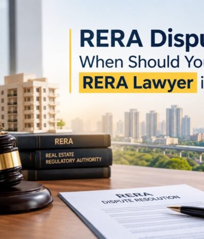 RERA Disputes: When Should You Consult a RERA Lawyer in Noida?