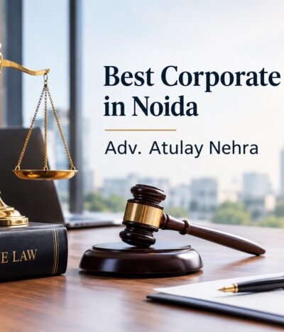Best Corporate Lawyer in Noida | Adv. Atulay Nehra
