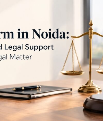 Law Firm in Noida: Experienced Legal Support for Every Legal Matter