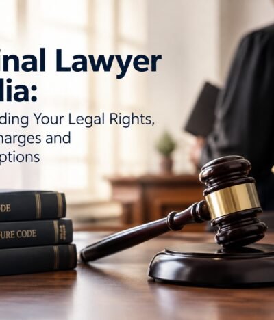 Criminal Lawyer in India: Understanding Your Legal Rights, Criminal Charges and Defence Options